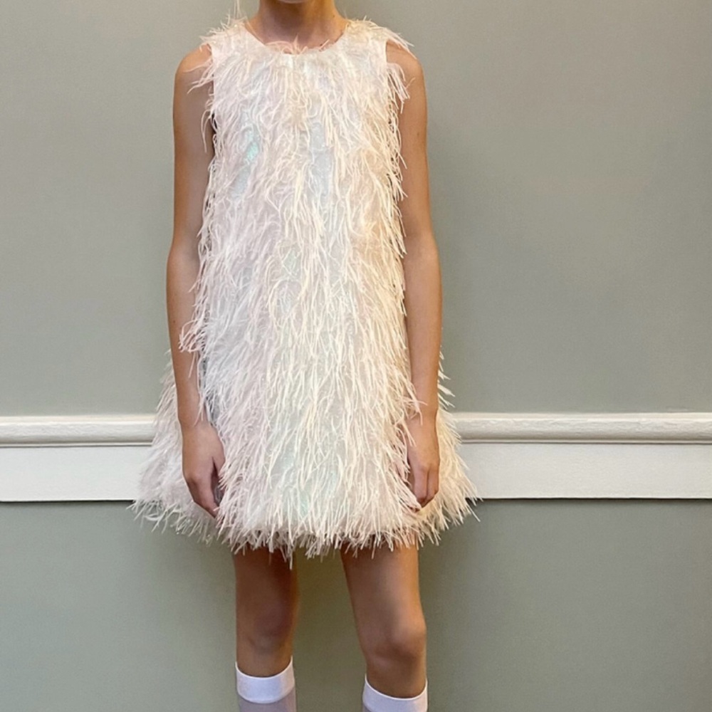 Zara Kids Formal Dress in White